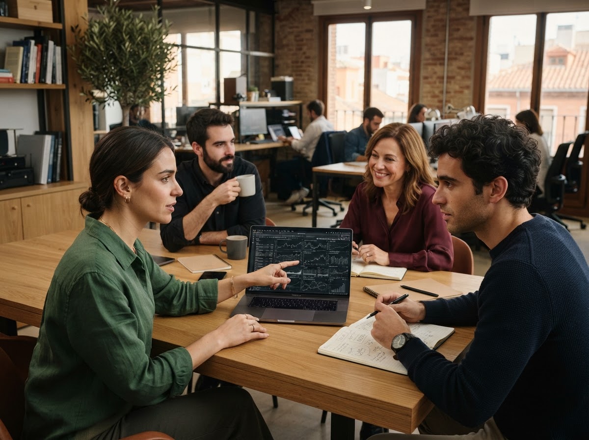 Corvexis GPT 57: equipo analizando modelos de inversión y datos históricos
